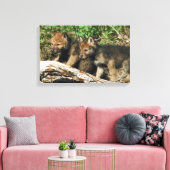 Holzkotelett Leinwanddruck (Insitu (Wohnzimmer))