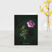 Holzkrane's Bill leere Notelet / Karte (Gelbe Blume)