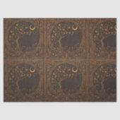 Holzkreislaufbaume Seidenpapier (Vorderseite)