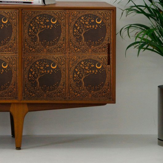 Holzkreislaufbaume Seidenpapier