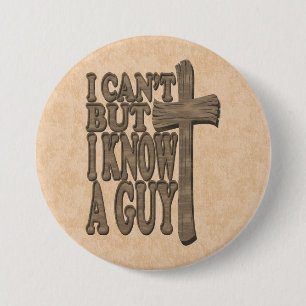 Holzkreuz Christi 3d Christliches Design Button