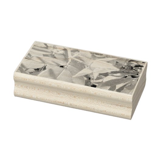 HOLZKUNST BRIEFMARKE KUNST UND DESIGN STIL GUMMISTEMPEL (Stempel)