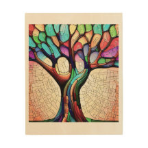 Holzkunst mit Baobab