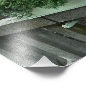 Holzlager, Vermont, Blume Fotodruck (Ecke)