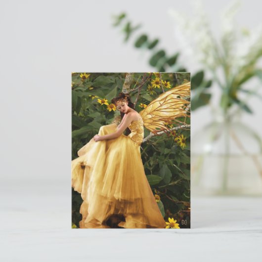 Holzland Fairy Postcard Postkarte (Stehend Vorderseite)