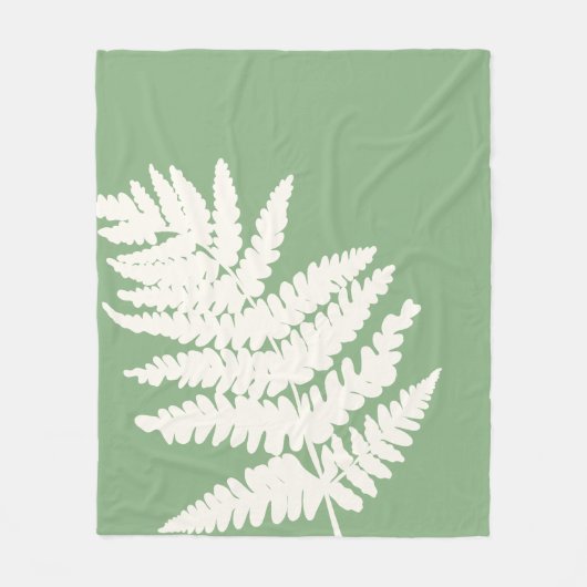 Holzland Fern Leaf - Farben für den eigenen Hinter Fleecedecke (Vorderseite)