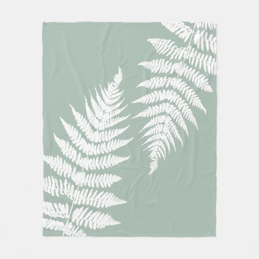 Holzland Fern Leaf - Farben für den eigenen Hinter Fleecedecke (Vorderseite)