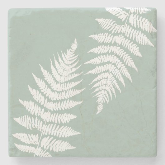 Holzland Fern Leaf - Farben für den eigenen Hinter Steinuntersetzer (Vorderseite)