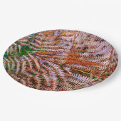 Holzland Ferns Paper Plate Pappteller (Schrägansicht)