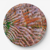 Holzland Ferns Paper Plate Pappteller (Vorderseite)