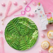 Holzland Ferns Paper Plate Pappteller (Party)