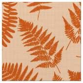 Holzland-Heckmuster, Pastellorange Stoff (Nahaufnahme)