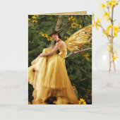 Holzlandseilkarte Karte (Gelbe Blume)