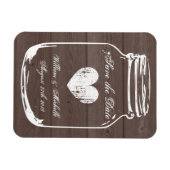 Holzländungs-Chill-Glas Speichern Sie den Datums-M Magnet (Horizontal)