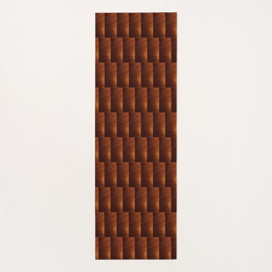 Holzlatten Yogamatte (Rückseite)