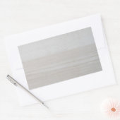 Holzlegeblatt Elegante Design Nature Trendy Rechteckiger Aufkleber (Umschlag)