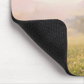 Holzleiter an einen Baum gelehnt Mousepad (Ecke)
