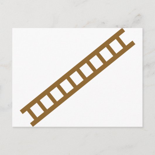 Holzleiter Postkarte (Vorderseite)