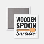 Holzlöffel Magnet (Vorderseite/Rückseite)