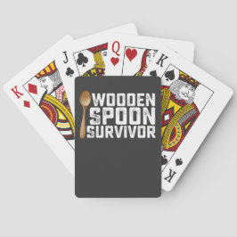 Holzlöffel Spielkarten