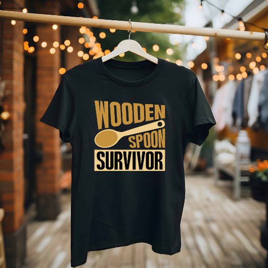 Holzlöffel Survivor - Küche T-Shirt