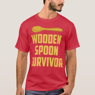 Holzlöffel Überlebender T-Shirt