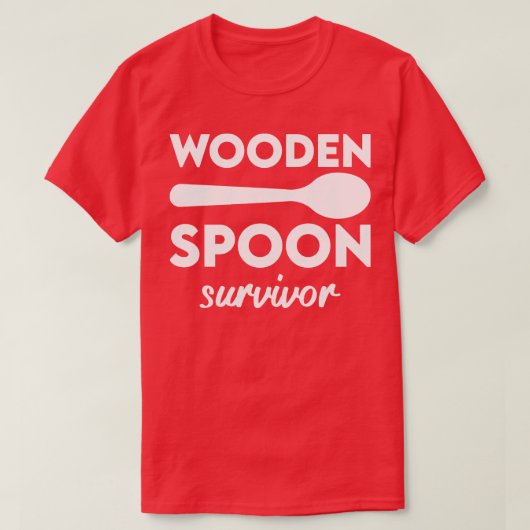 Holzlöffelüberlebende 11 T-Shirt (Design vorne)