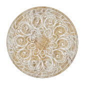 Holzmandala Schneidebrett (Vorderseite)