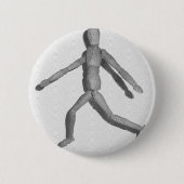 Holzmannequin Button (Vorderseite)