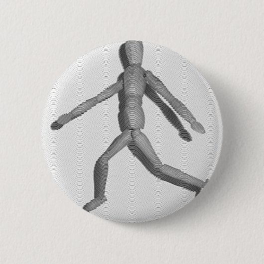 Holzmannequin Button (Vorderseite)