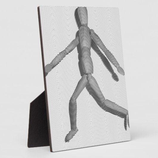 Holzmannequin Fotoplatte (Seite)