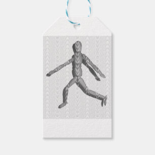 Holzmannequin Geschenkanhänger