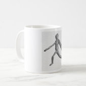 Holzmannequin Kaffeetasse (Vorderseite Links)