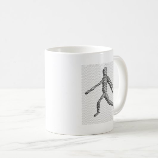 Holzmannequin Kaffeetasse (VorderseiteRechts)