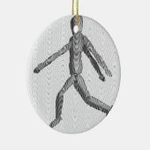 Holzmannequin Keramikornament (Rechts)