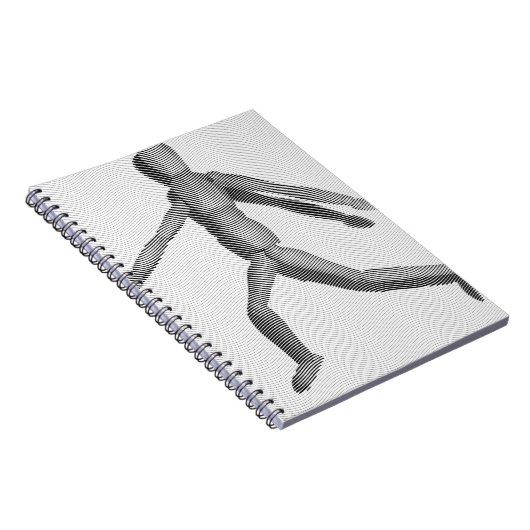 Holzmannequin Notizblock (Rechte Seite)