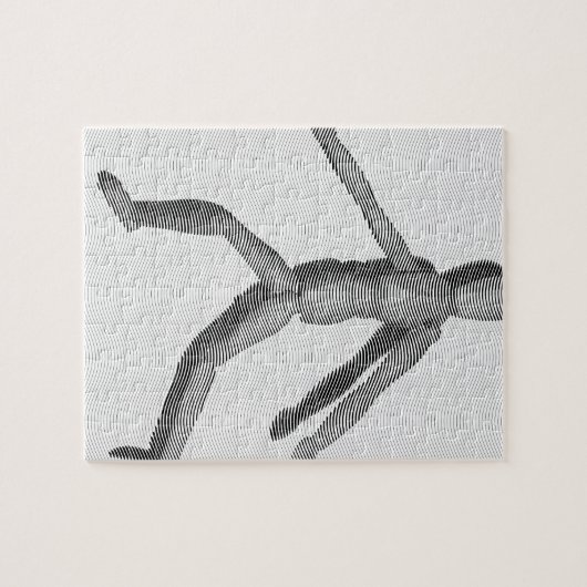 Holzmannequin Puzzle (Horizontal)