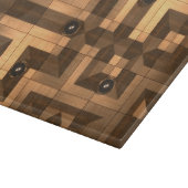 Holzmarmorlauf Schneidebrett (Ecke)