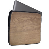 Holzmaserungstablett-Hülle  Laptopschutzhülle (Vorne Rechts)