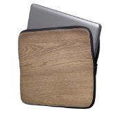 Holzmaserungstablett-Hülle  Laptopschutzhülle (Vorderseite Links)