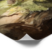 Holzmäuse Woodland Animal Art Print Poster (Ecke)