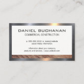 Holzmetall | Schraubendreher gesägt Visitenkarte (Rückseite)