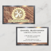 Holzmetall | Schraubendreher gesägt Visitenkarte (Vorne/Hinten)