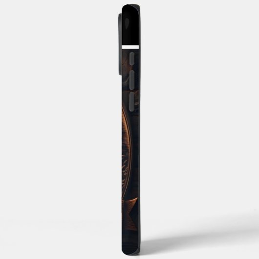 Holzmoosschild Case-Mate iPhone Hülle (Rückseite / Links)