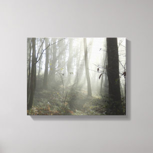 Holzmorning neunte Canvas Print Leinwanddruck