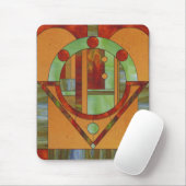 Holzmosaik Mousepad (Mit Mouse)