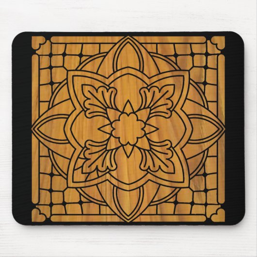Holzmosalgue Mousepad (Vorne)