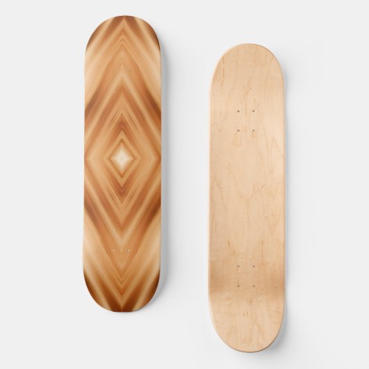 Holzmuster Art - Moderner Stil Skateboard (Vorderseite)