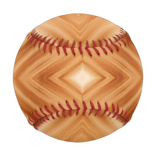 Holzmuster Art - Modernes Innenbereich Baseball (Vorderseite)