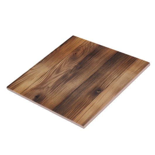 Holzmuster aus coolem Imitat Fliese (Seite)